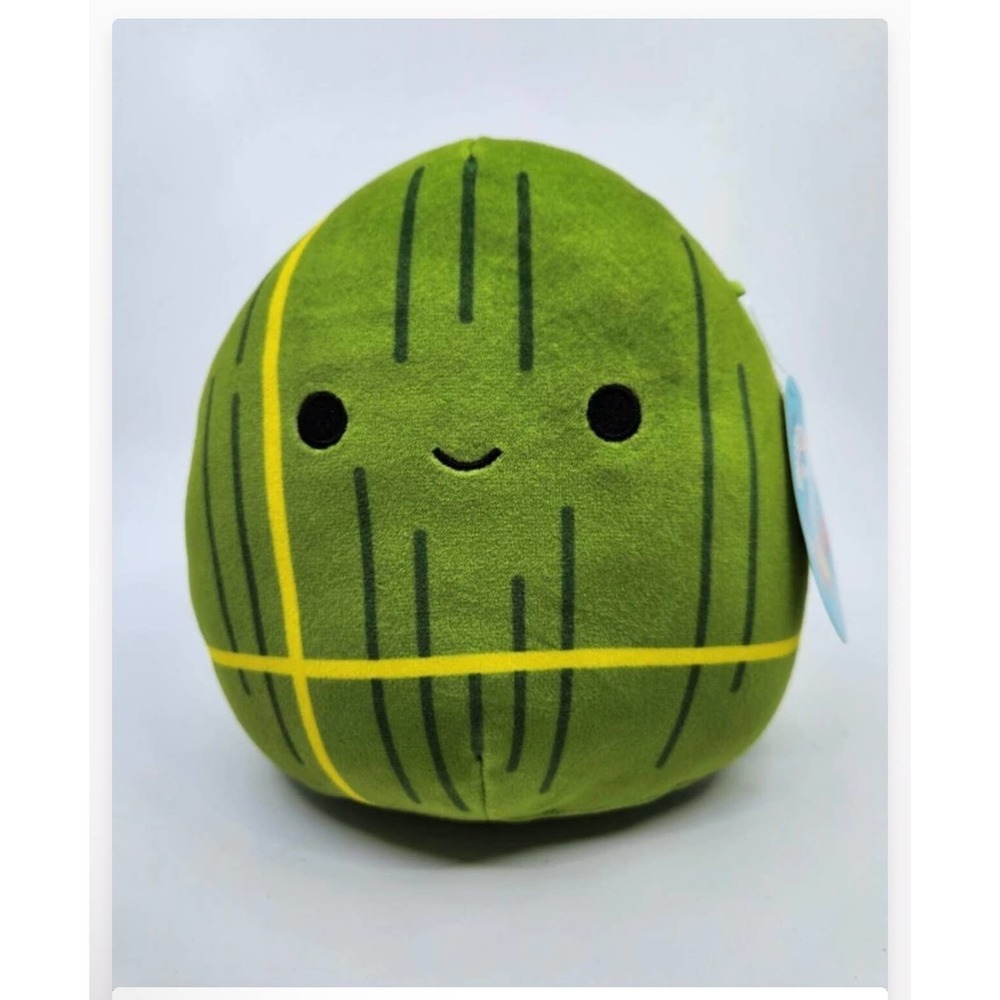 Squishmallows Tavio Green Banana Leaf Tamale 7” Collectible Original Kellytoy